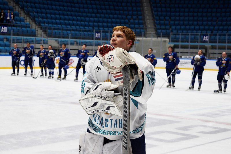 Виктор Борисов - лучший вратарь сезона АЛХЛ 2016-2017 дивизиона «Любитель»
