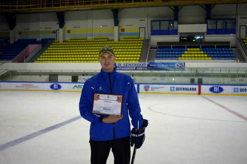 Владимир Руди - лучший снайпер сезона АЛХЛ 2016-2017 в дивизионе «Дебютант»