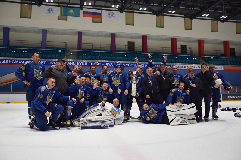 ЛХК «Номад» - чемпионы АЛХЛ 2017-2018!