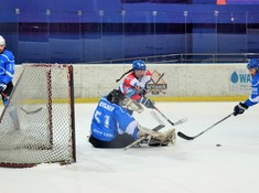Хет-трик Ерзата Искиндирова, дубль Александра Рукаберта в матче «BI Group-2» - «Hockey Man»
