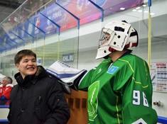 «Родина» - «Сункар» 7:0 . Сезон АЛХЛ 2017-2018