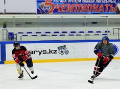 «СССР» - «Волки» 1:3 . Сезон АЛХЛ 2017-2018