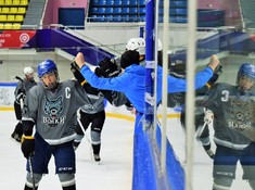 «Атбасар» - «Волки» 1:4. Сезон АЛХЛ 2017-2018, 1/4 плей-офф