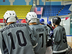 «Атбасар» - «Волки» 1:4. Сезон АЛХЛ 2017-2018, 1/4 плей-офф