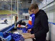 Награждение команд «Тарлан» и «Тенгри». Малый кубок АЛХЛ