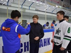 Награждение команд «Бестобе» и «BI Group-2». Малый кубок АЛХЛ
