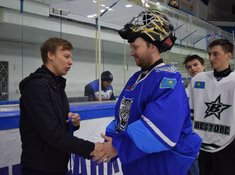 Награждение команд «Бестобе» и «BI Group-2». Малый кубок АЛХЛ