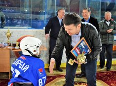 Детский турнир «Кубок Победы». Cross Ice Hockey. Награждение
