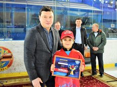 Детский турнир «Кубок Победы». Cross Ice Hockey. Награждение