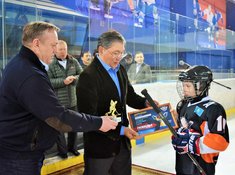 Детский турнир «Кубок Победы». Cross Ice Hockey. Награждение