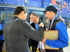 Детский турнир «Кубок Победы». Cross Ice Hockey. Награждение