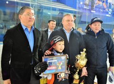 Детский турнир «Кубок Победы». Cross Ice Hockey. Награждение