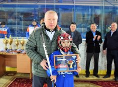 Детский турнир «Кубок Победы». Cross Ice Hockey. Награждение