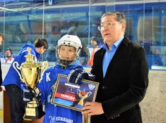 Детский турнир «Кубок Победы». Cross Ice Hockey. Награждение