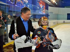 Детский турнир «Кубок Победы». Cross Ice Hockey. Награждение