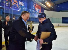Детский турнир «Кубок Победы». Cross Ice Hockey. Награждение