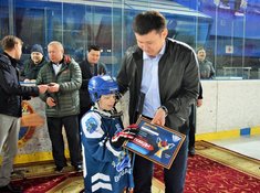 Детский турнир «Кубок Победы». Cross Ice Hockey. Награждение