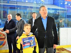 Детский турнир «Кубок Победы». Cross Ice Hockey. Награждение