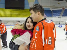 Предложение руки и сердца на льду 2018