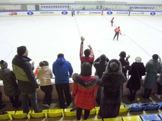Предложение руки и сердца на льду 2018