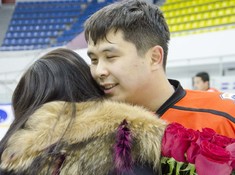 Предложение руки и сердца на льду 2018
