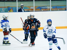 Турнир «Alau Cup» в формате Cross Ice Hockey 10 апреля 2019. Фото: ppz.kz