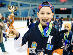 Турнир «Alau Cup» в формате Cross Ice Hockey 10 апреля 2019. Фото: ppz.kz