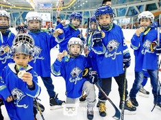 Турнир «Alau Cup» в формате Cross Ice Hockey 10 апреля 2019. Фото: ppz.kz