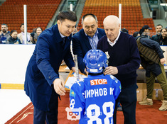 Турнир «Alau Cup» в формате Cross Ice Hockey 10 апреля 2019. Фото: ppz.kz