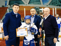 Турнир «Alau Cup» в формате Cross Ice Hockey 10 апреля 2019. Фото: ppz.kz