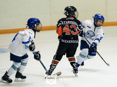 Турнир «Alau Cup» в формате Cross Ice Hockey 10 апреля 2019. Фото: ppz.kz