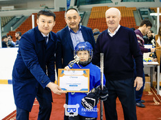 Турнир «Alau Cup» в формате Cross Ice Hockey 10 апреля 2019. Фото: ppz.kz