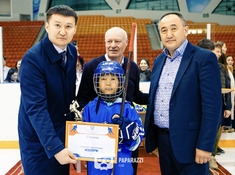 Турнир «Alau Cup» в формате Cross Ice Hockey 10 апреля 2019. Фото: ppz.kz