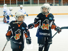 Турнир «Alau Cup» в формате Cross Ice Hockey 10 апреля 2019. Фото: ppz.kz