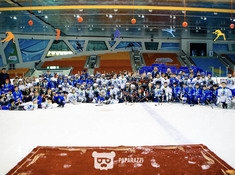 Турнир «Alau Cup» в формате Cross Ice Hockey 10 апреля 2019. Фото: ppz.kz