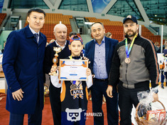 Турнир «Alau Cup» в формате Cross Ice Hockey 10 апреля 2019. Фото: ppz.kz