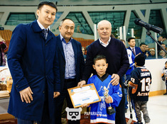 Турнир «Alau Cup» в формате Cross Ice Hockey 10 апреля 2019. Фото: ppz.kz