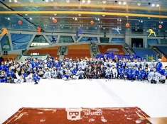 Турнир «Alau Cup» в формате Cross Ice Hockey 10 апреля 2019. Фото: ppz.kz