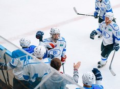 Матч открытия сезона АЛХЛ 2017-2018. «Bi Group» - «Койгельды 2»