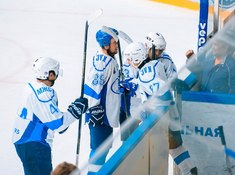 Матч открытия сезона АЛХЛ 2017-2018. «Bi Group» - «Койгельды 2»