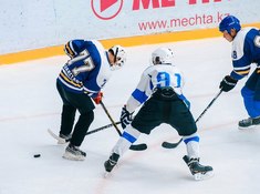 Матч открытия сезона АЛХЛ 2017-2018. «Bi Group» - «Койгельды 2»