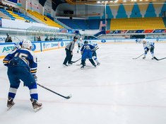 Матч открытия сезона АЛХЛ 2017-2018. «Bi Group» - «Койгельды 2»