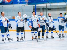 Матч открытия сезона АЛХЛ 2017-2018. «Bi Group» - «Койгельды 2»